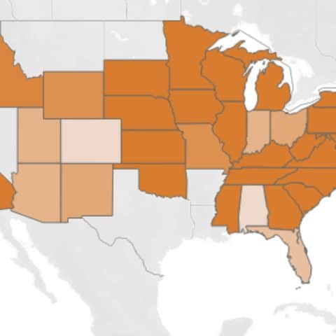 legislative heat map
