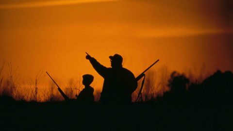 father youth hunt sunset flickr credit USFWS