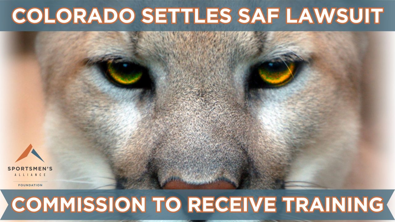 Colorado settles SAF lawsuit concerning commissioners writing op-ed with factual errors about hunting and open-meeting laws