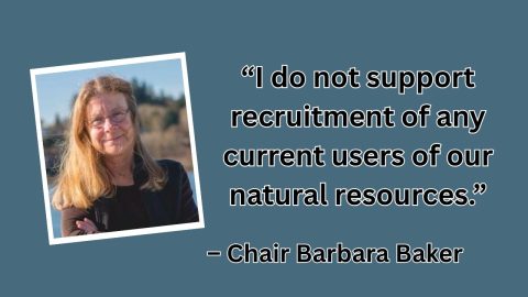 Barbara Baker DEI and excluding current users from recruitment efforts