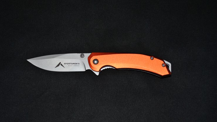 Orange Pocket Knife 01