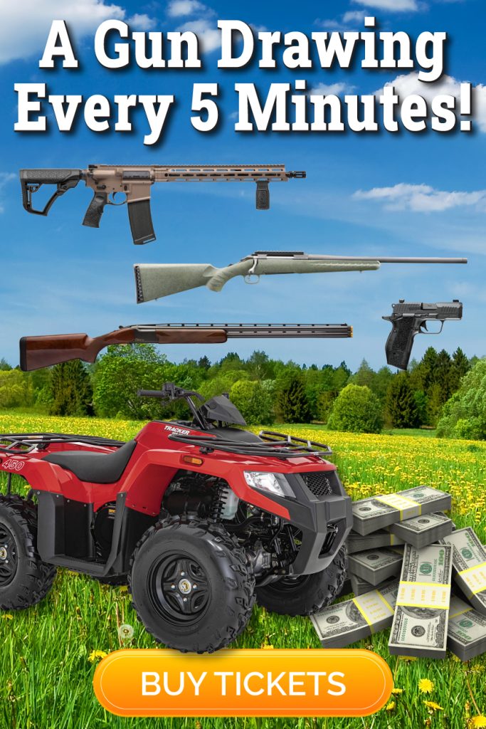 Win a gun every 5 minutes!