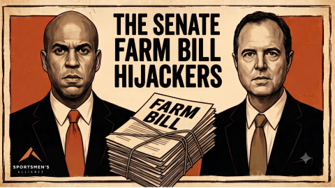 Sen. Corey Booker and Sen. Adam Schiff have offered anti-hunting amendments to the 2026 Farm Bill Senate draft