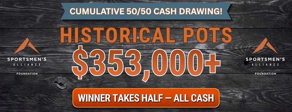 50-50 Cash Raffle
