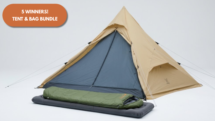 Mega Raffle Prize: DoD Outdoors Tent and Sportsmen's Alliance Sleeping Bag and Mat Combo Bundle