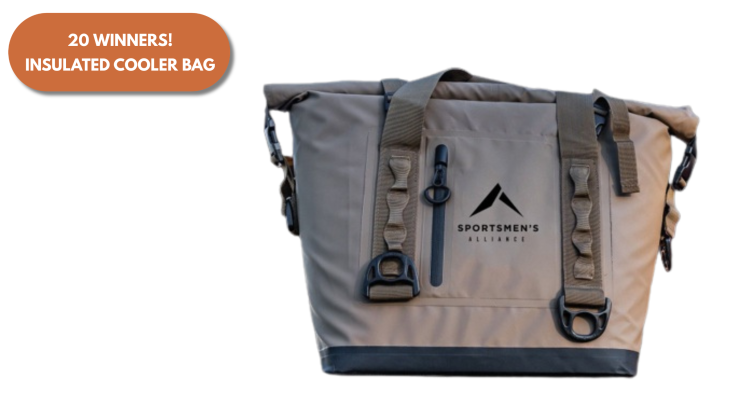 Mega Raffle Prize: Sportsmen's Alliance Cooler Bag