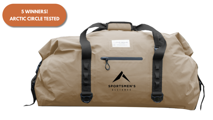 Mega Raffle Prize: Sportsmen's Alliance Dry Duffle Bag