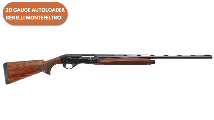 Mega Raffle Prize: Benelli Montefeltro 20 Gauge Shotgun