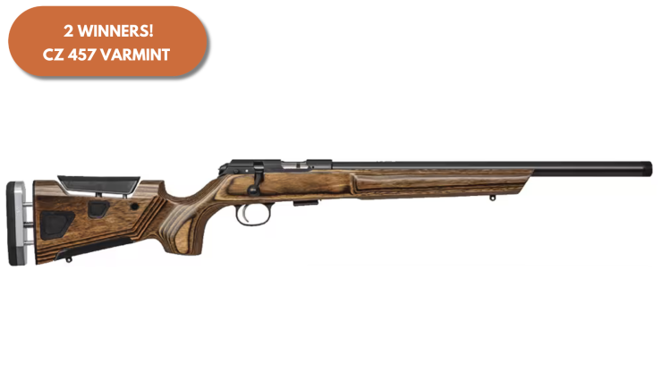 Mega Raffle Prize: CZ 457 Varmint MTR 22 LR with 20'' Match Barrel