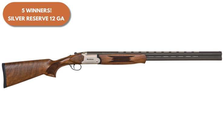 Mega Raffle Prize: Mossberg Silver Reserve 12 Gauge Shotgun