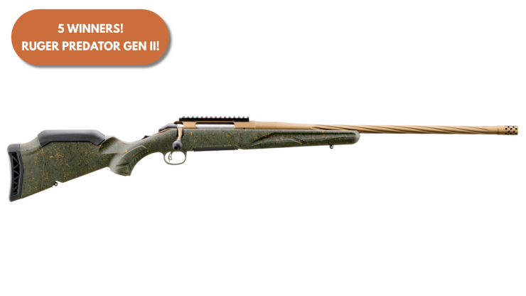 Mega Raffle Prize: Ruger American Gen. II Predator Rifle in 30-06