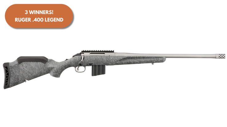 Mega Raffle Prize: Ruger American Gen. II Ranch Rifle in 400 Legend