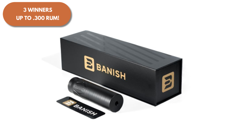 Mega Raffle Prize: Silencer Central Banish Backcountry Ti Suppressor