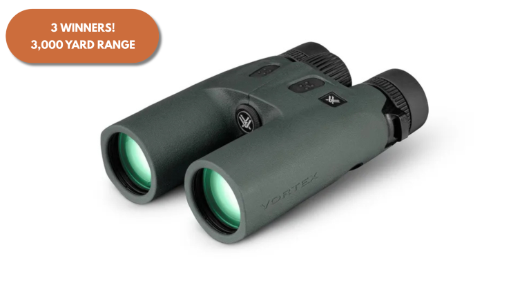 Mega Raffle Prize: Vortex Ranger HD 3000 Laser Rangefinding Binocular